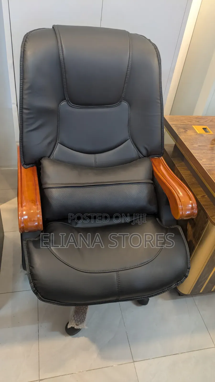 High Back Leather Executive Office Chair