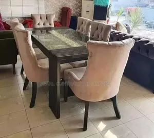 Dining Table Set/ Tufted Dining Set