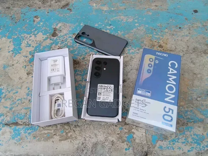 New Tecno Camon 50 Pro 256 GB Black