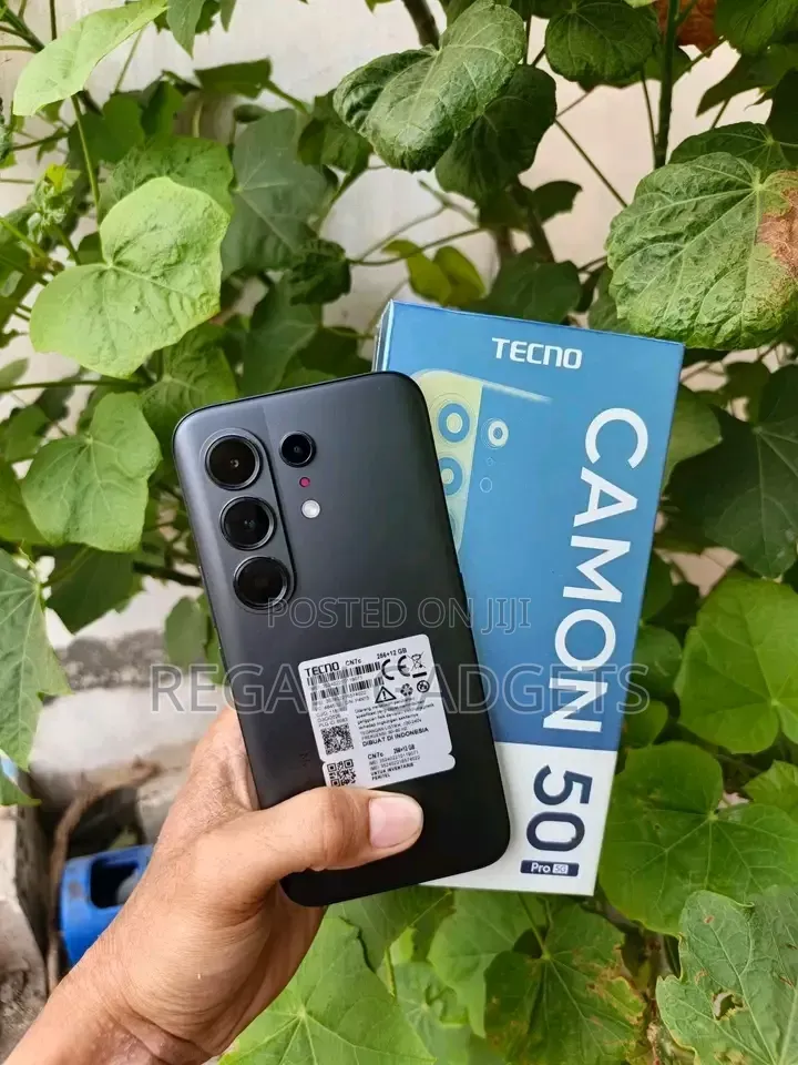 New Tecno Camon 50 Pro 256 GB Black