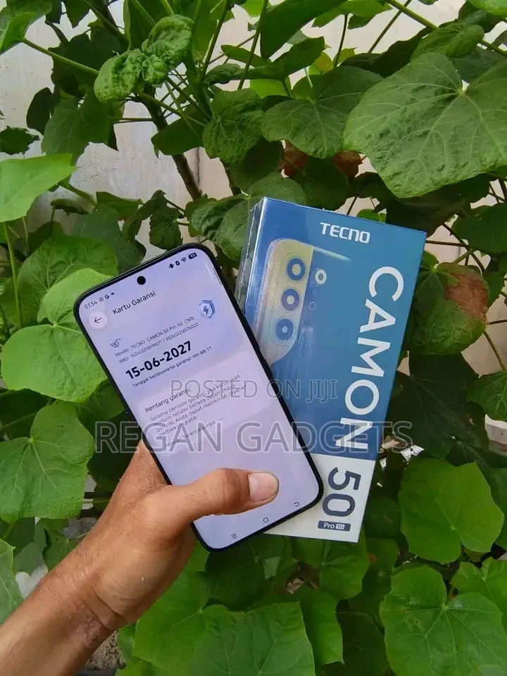 New Tecno Camon 50 Pro 256 GB Black