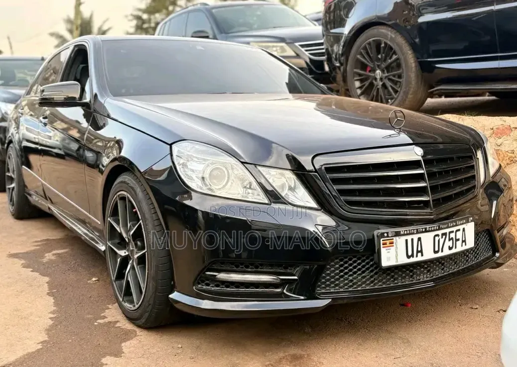 Mercedes-Benz E250 2012 Black