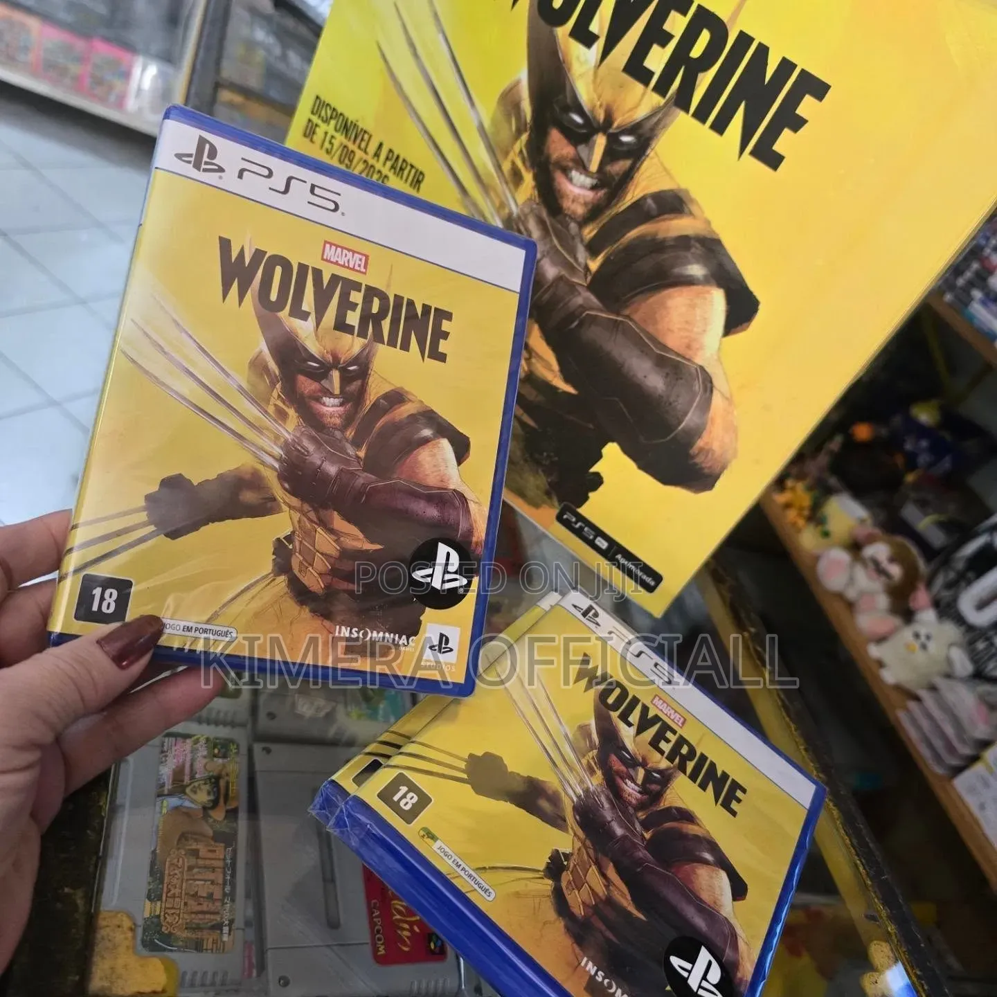 Marvel's Wolverine Game Cd for Ps5