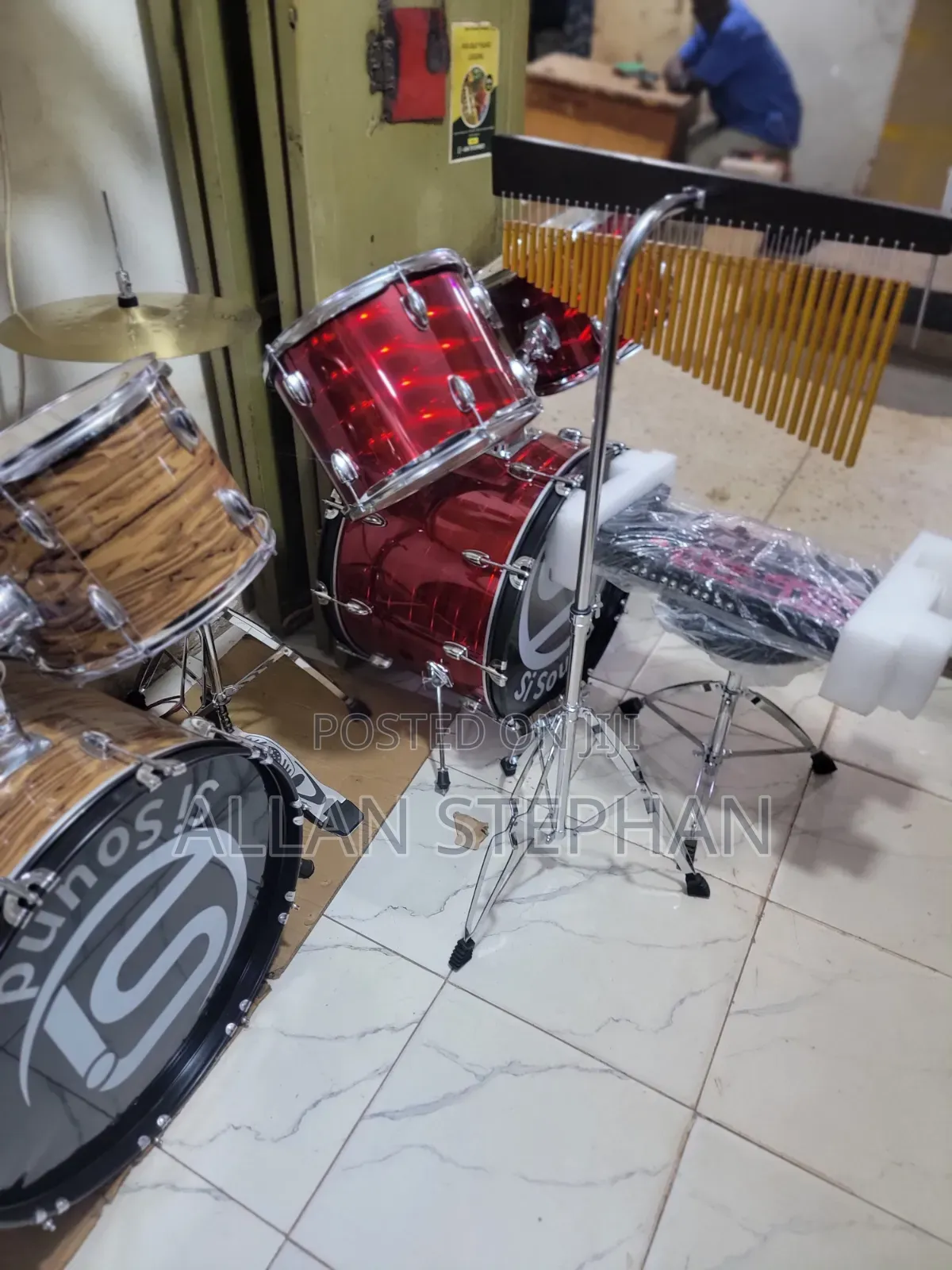 Acoustics Drum Set