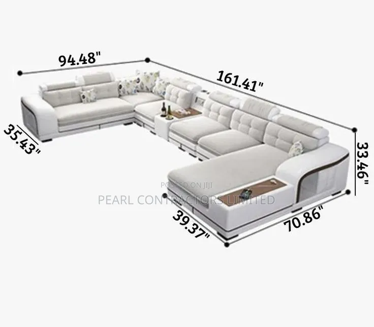 Sofas/Nirandra Sectional U Sofas in Any Colour 3,000,000/- On Order