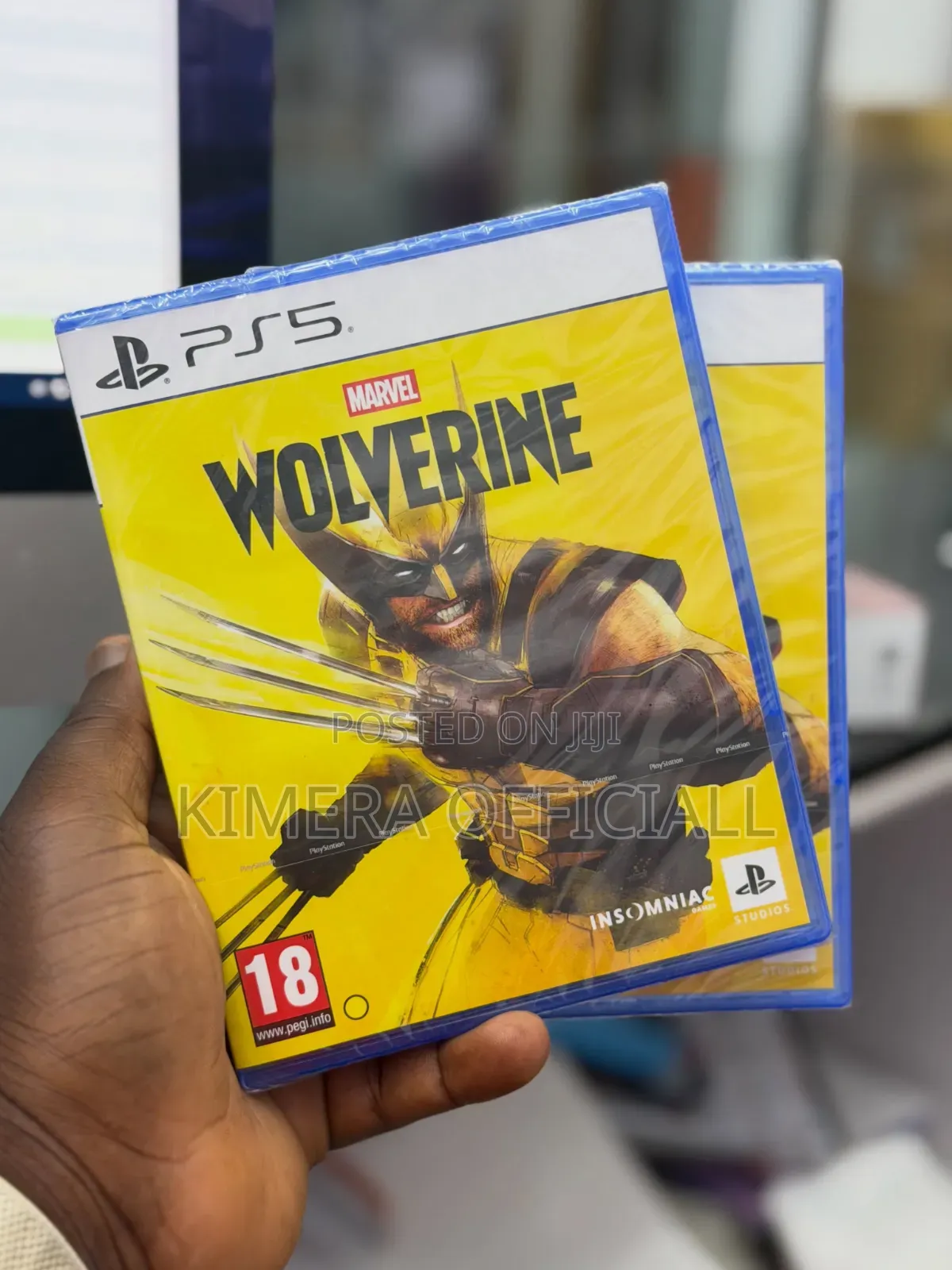 Marvel's Wolverine PS5 Game Disc – High Performance Graphics Ready