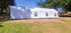 Extended Gable Marquee With Cathedral Windows