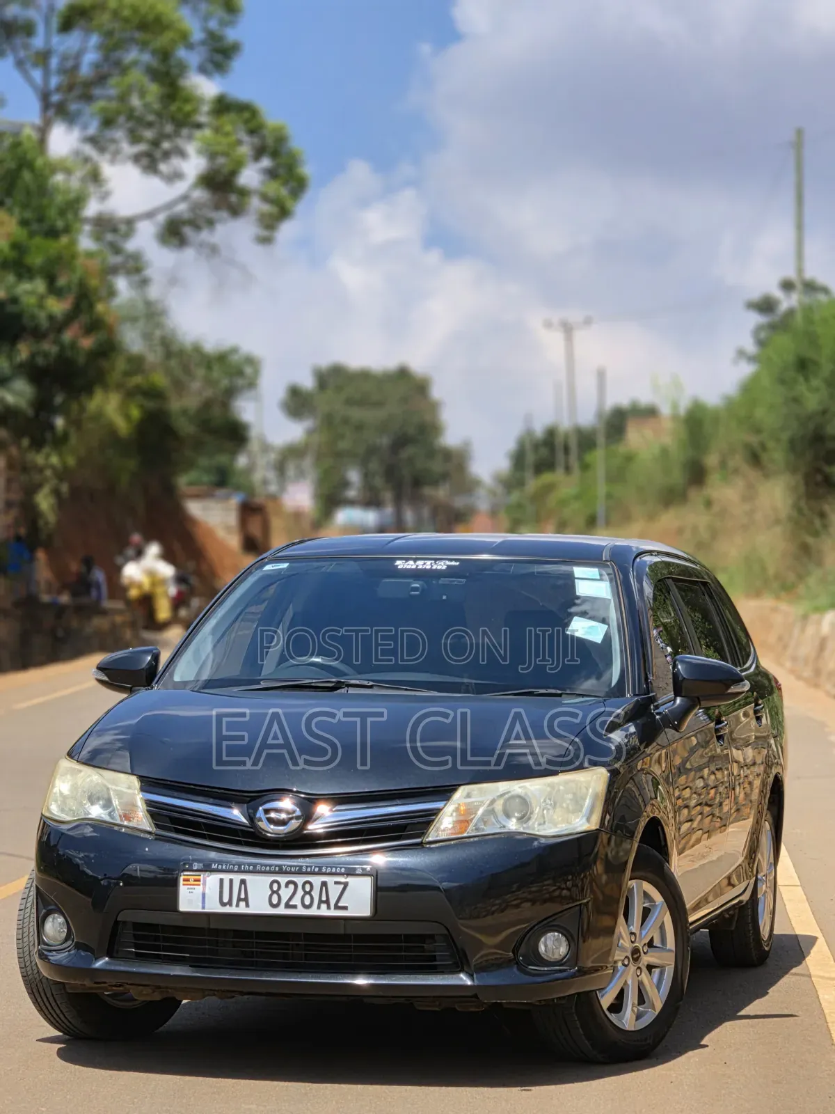 Toyota Corolla Fielder 2013 Black