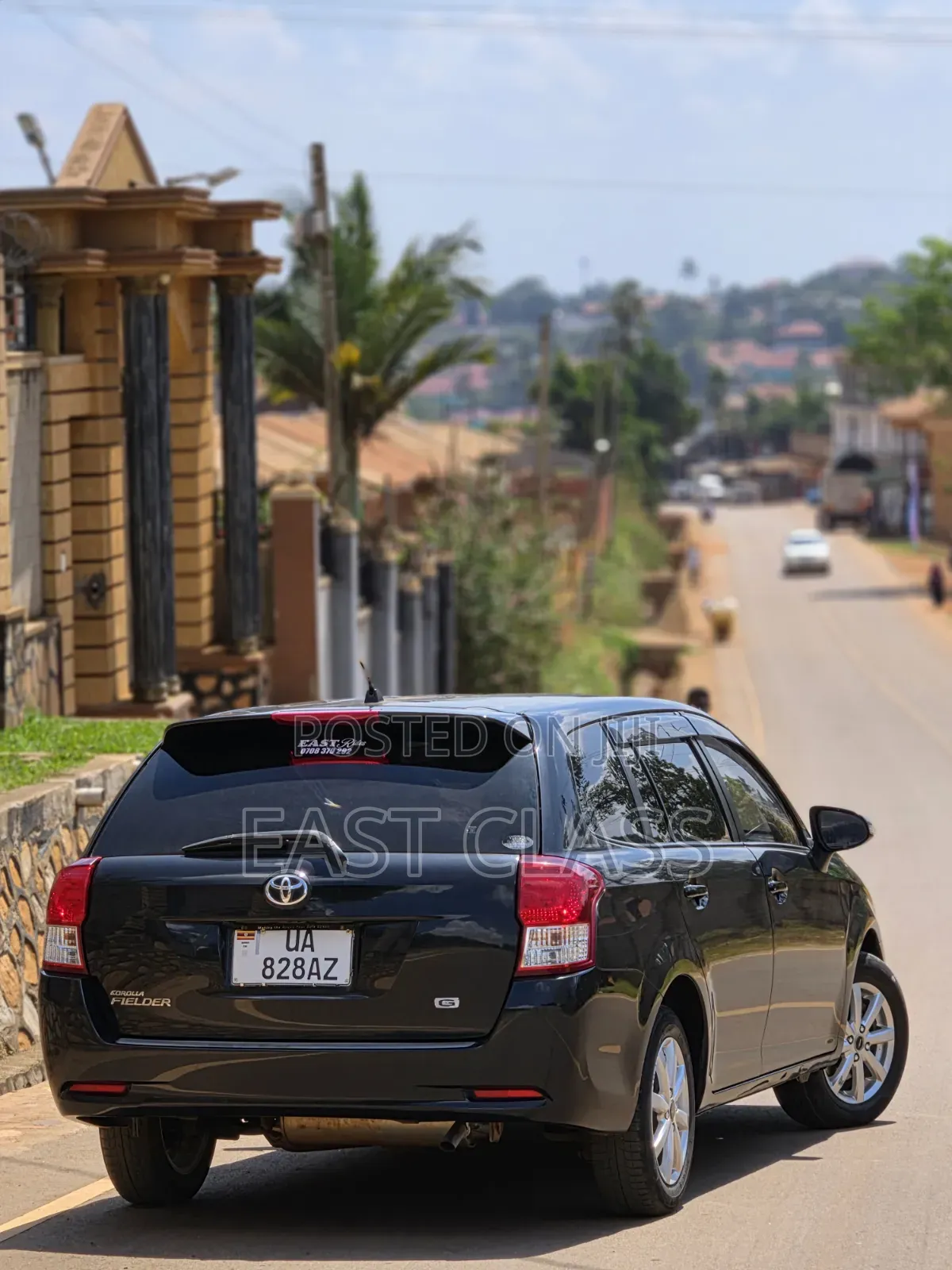 Toyota Corolla Fielder 2013 Black