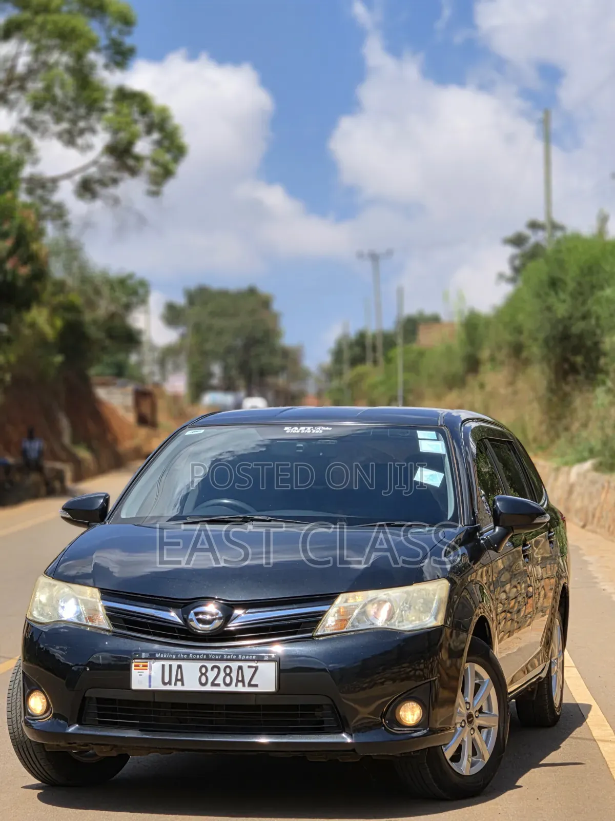 Toyota Corolla Fielder 2013 Black