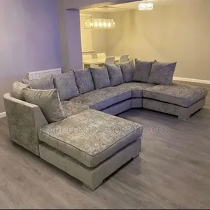 Sofas/Fidel Mini U Sofas 5 Seaters in Any Colour/Material 1,800,000/-