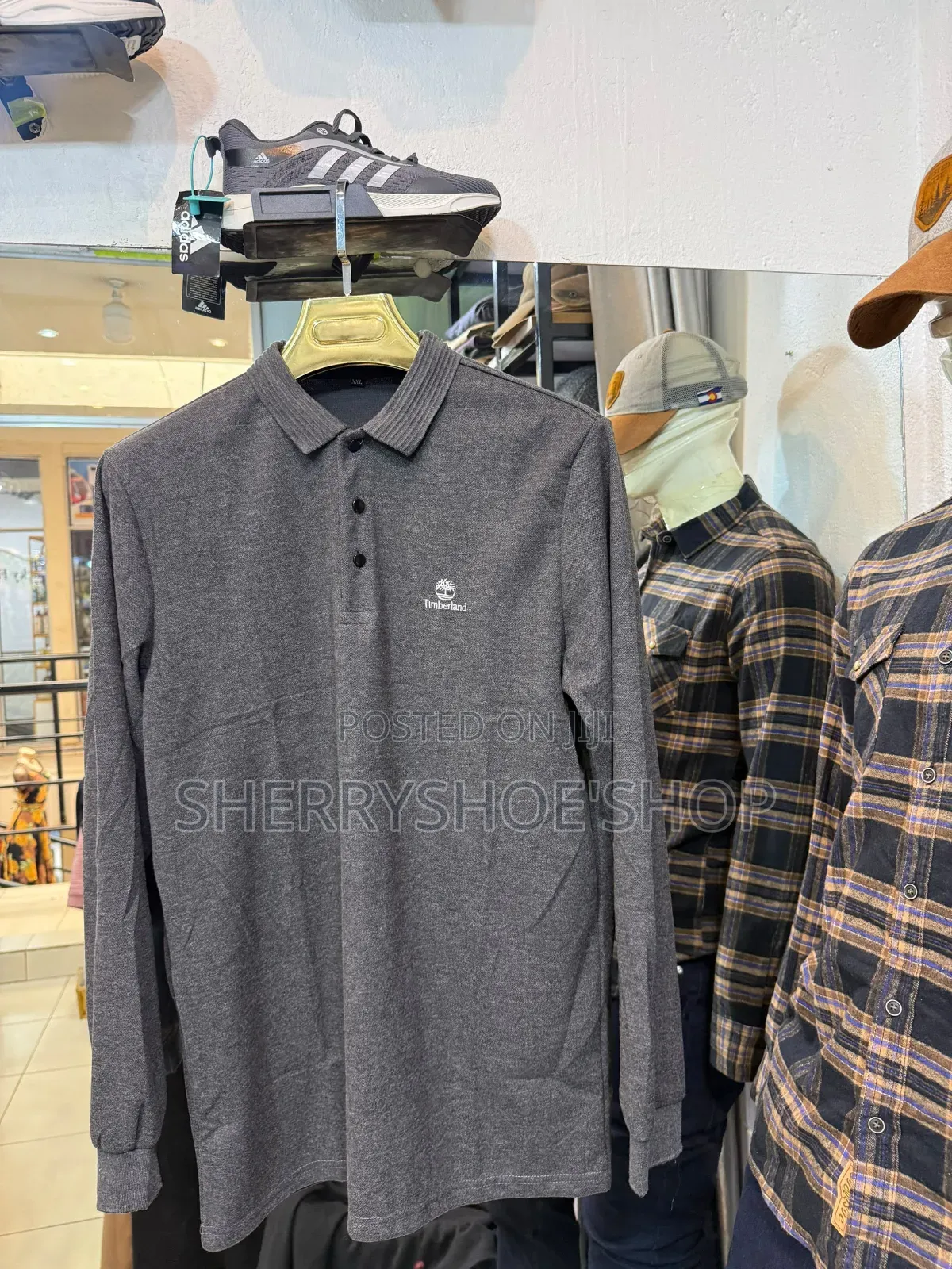 Original Quality Long Sleeve Collar Tshirts, Heavy Cotton, All Colors
