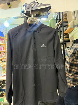 Original Quality Long Sleeve Collar Tshirts, Heavy Cotton, All Colors