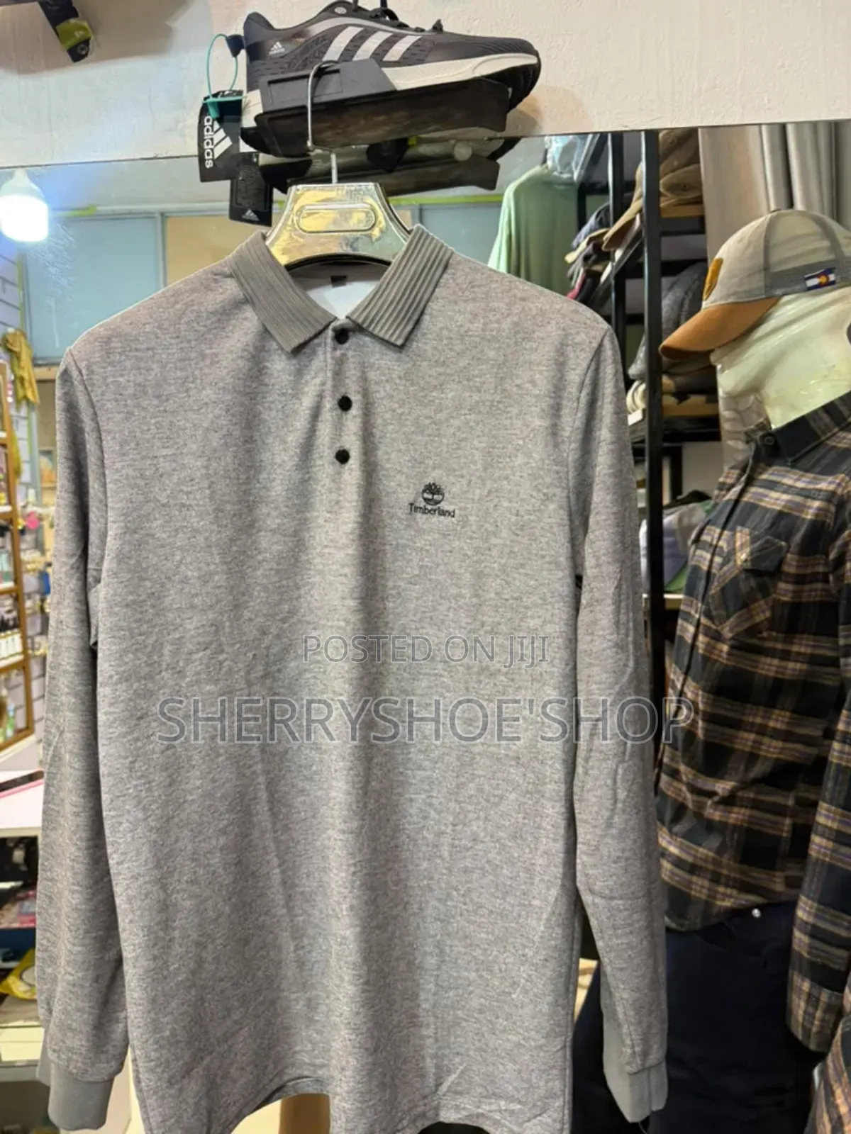 Original Quality Long Sleeve Collar Tshirts, Heavy Cotton, All Colors