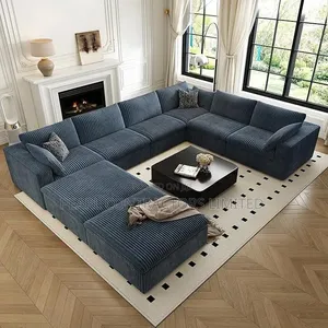 Sofas/Ponsiana U Sofas 6 Seaters in Any Colour/Material 1,800,000/-