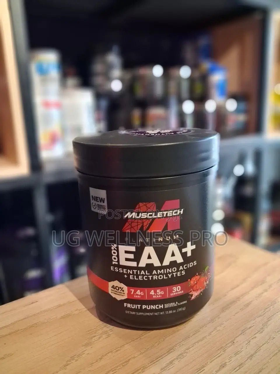 MuscleTech Platinum 100% EAA+ Powder 393g (30 Servings) - Fruit Punch