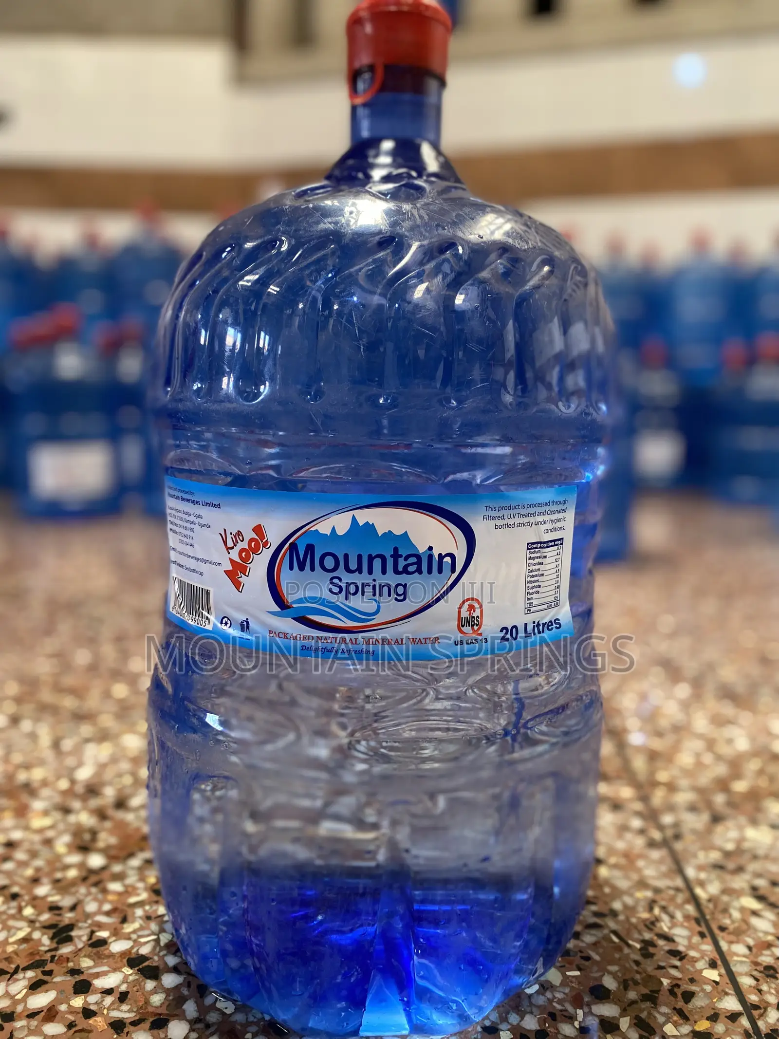 Mountain Springs 15 Litre Natural Mineral Water