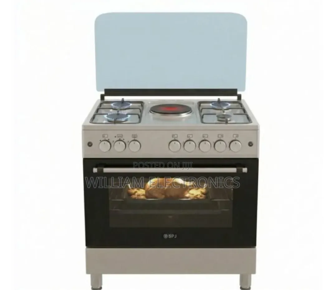 SPJ 80by60 Premium Cooker With 4 Gas Burners and 1 Electric Plate