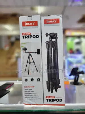 Jmary KP-2207 Professional Tripod, a Lightweight Aluminum Stand.