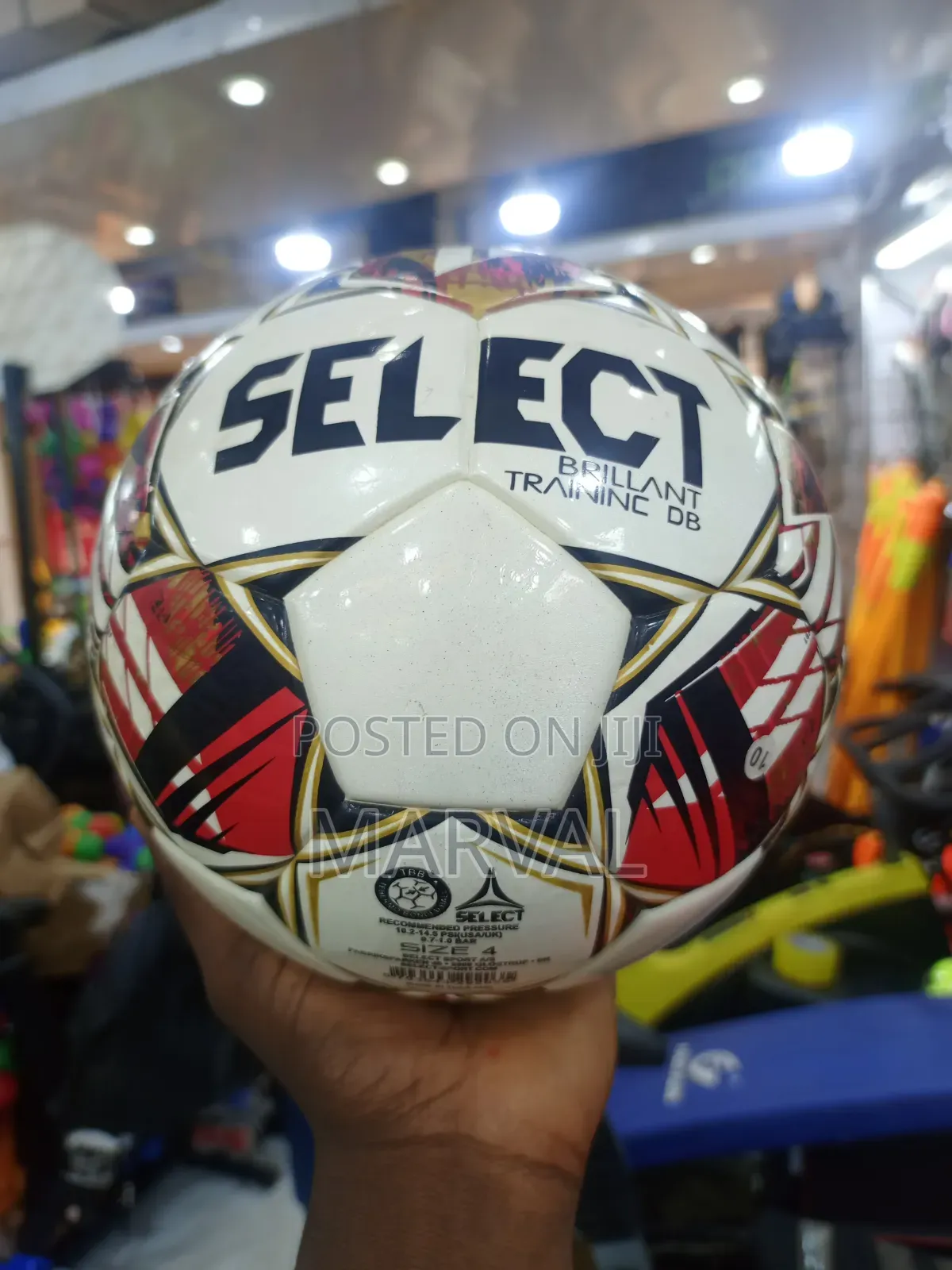 Select Brillant Training DB Size 4 Soccer Ball