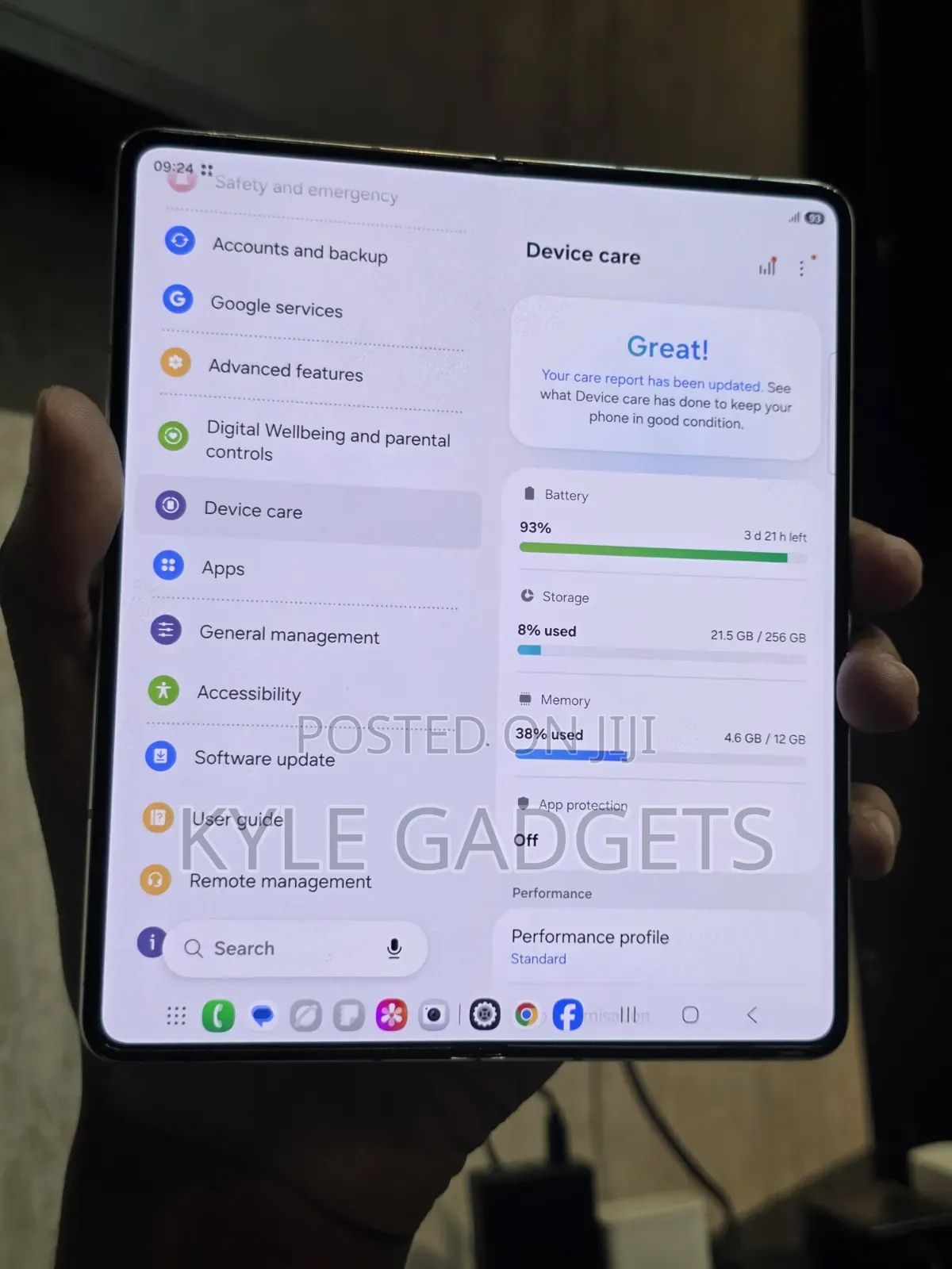 Samsung Galaxy Z Fold 5 256 GB White