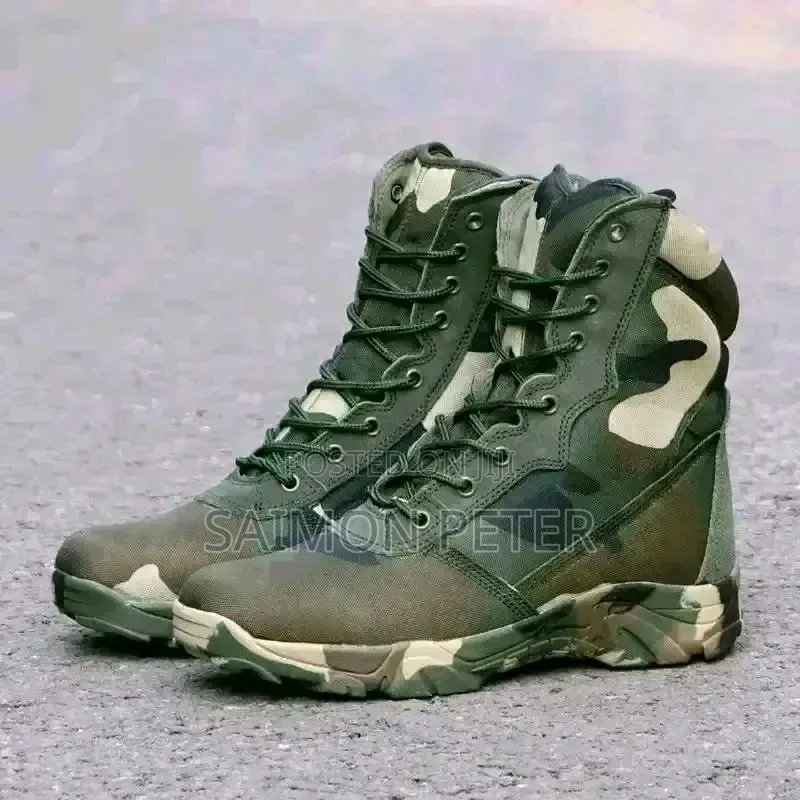 New Desert Military Boot
