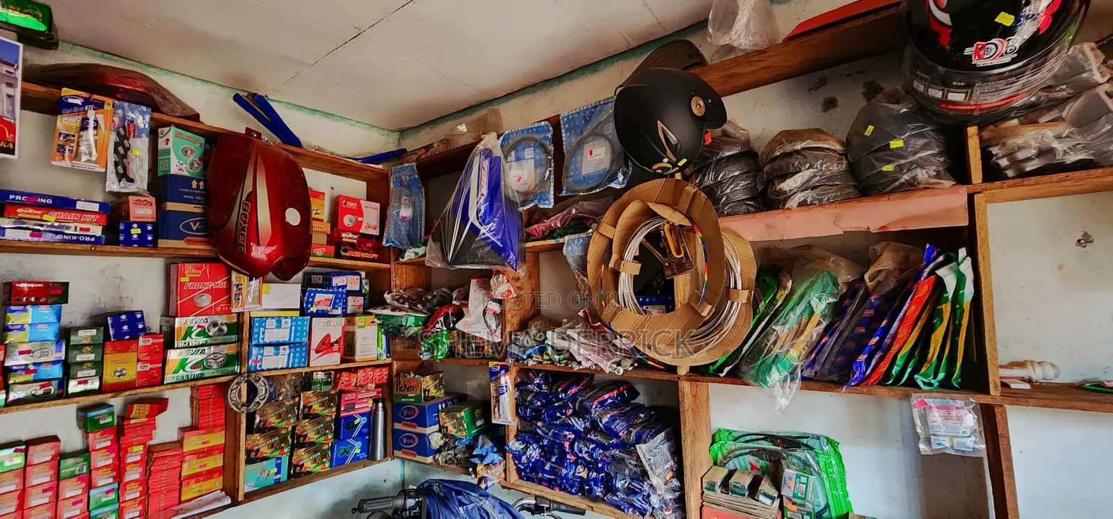 Motorcycle Spare Parts Shop