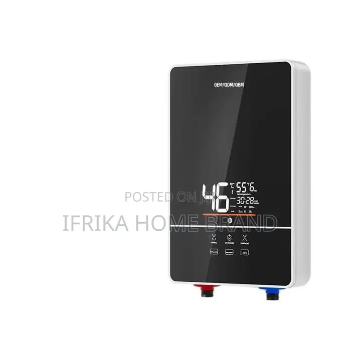 Instant Electric Water Heater With Shower Head Set