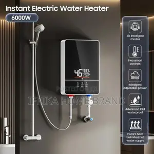 Instant Electric Water Heater With Shower Head Set