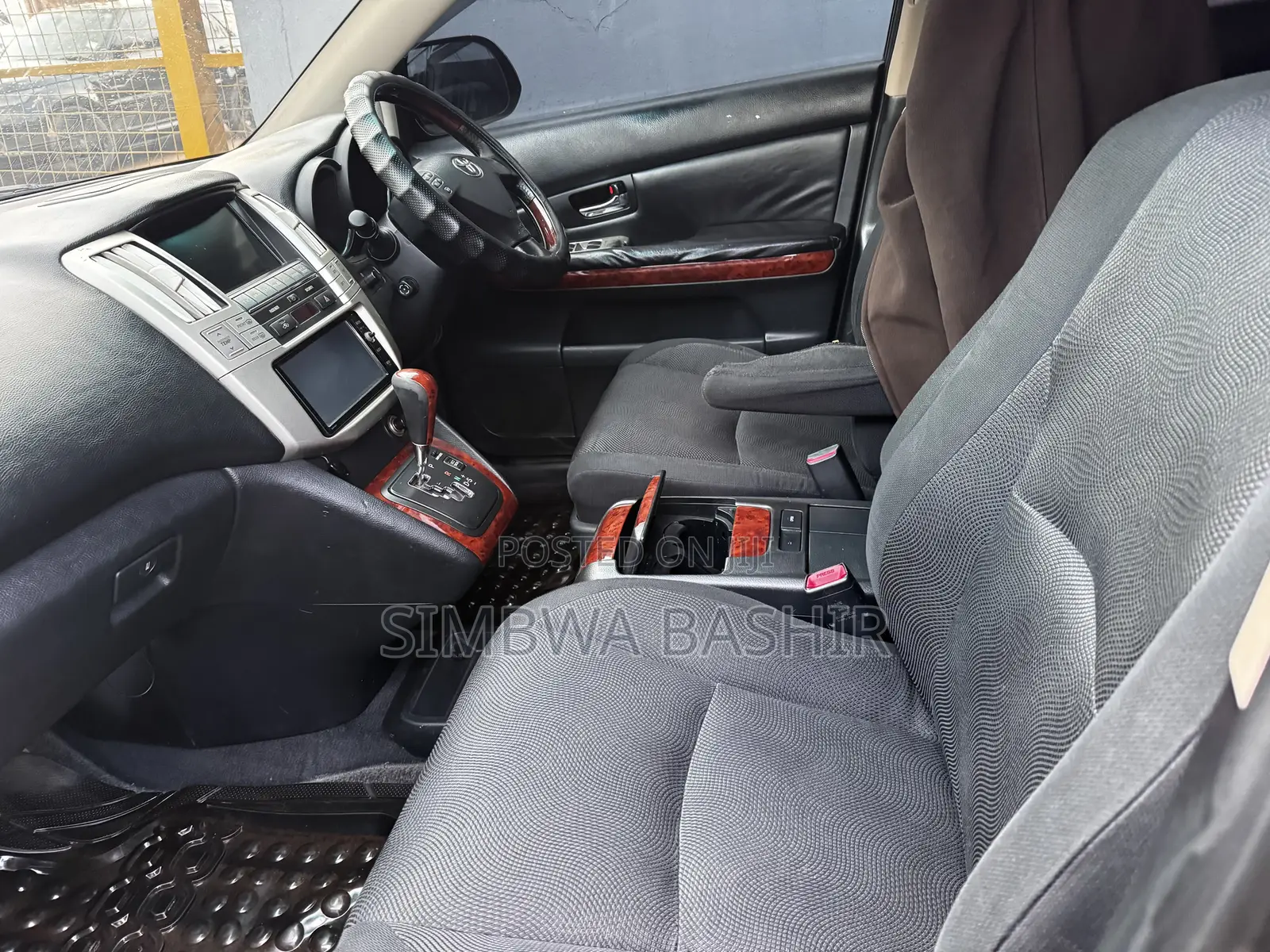 Toyota Harrier 2008 Black