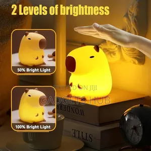 Baby Night Lights for Nursery, Silicone Bedside Lamp
