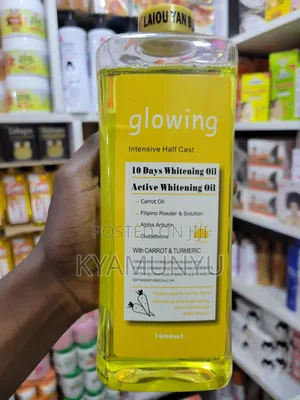 Golden Glow Intensive Half Cast 10 Days Whitening Oil.