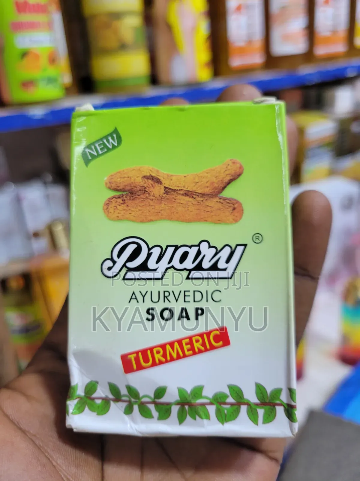 Pyary Ayurvedic Turmeric Soap.