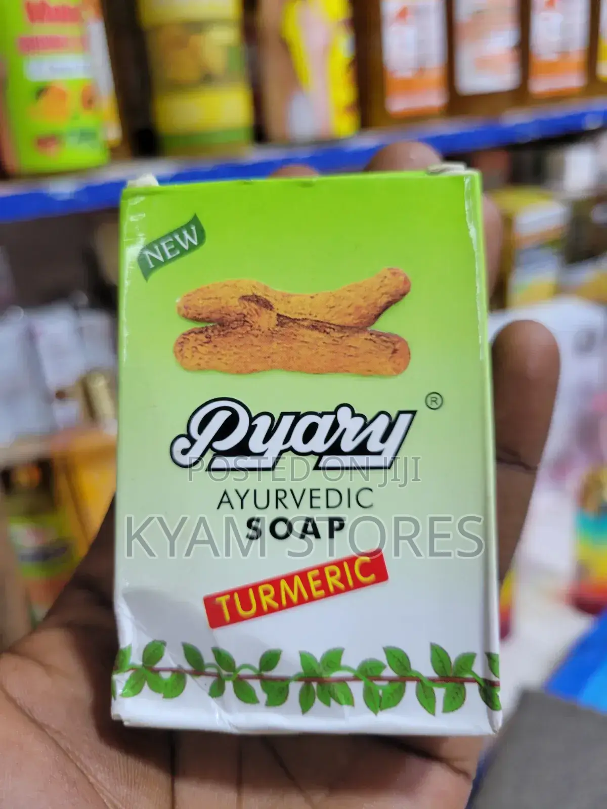 Pyary Ayurvedic Turmeric Soap.