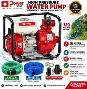 High Pressure Water Pump With All Accessories