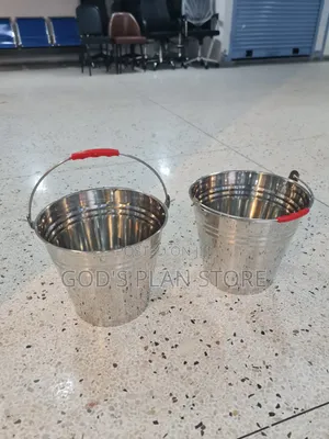 Boss Stainless Steel Buckets Stainless Buckets 12litres