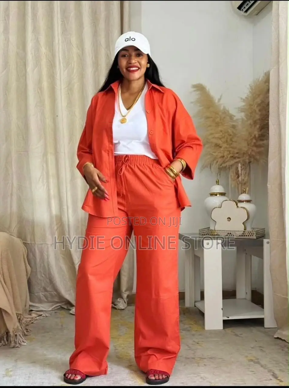 Ladies Plain Long Sleeved and Trousers Thee-Piece