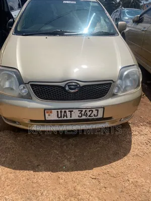 Toyota Allex 2007 Gold