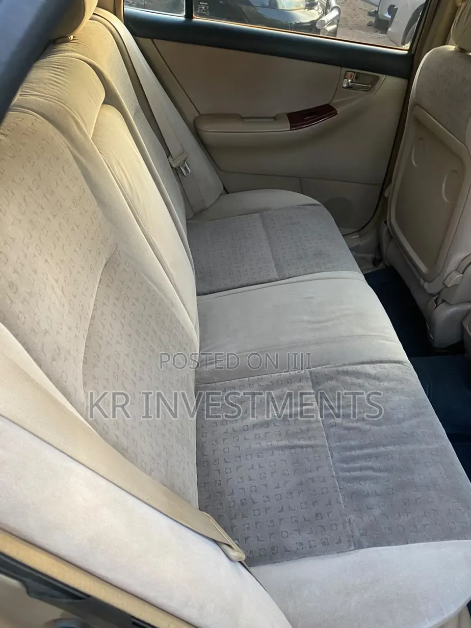 Toyota Allex 2007 Gold