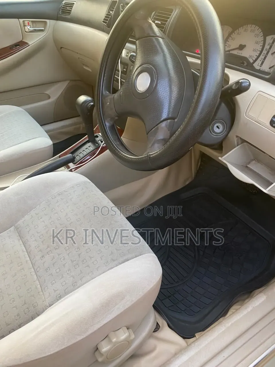 Toyota Allex 2007 Gold