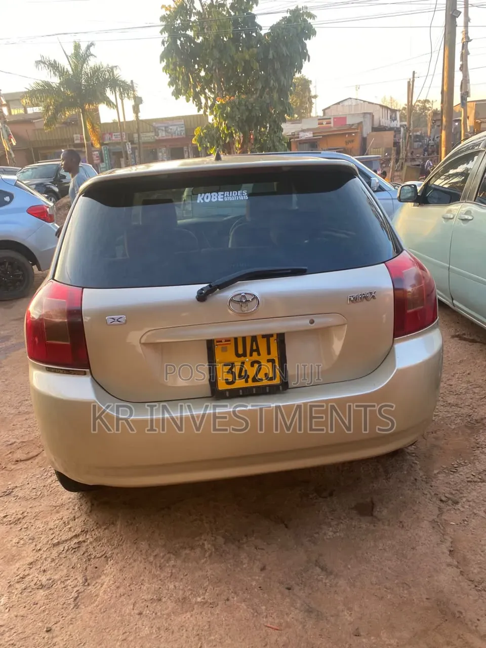 Toyota Allex 2007 Gold