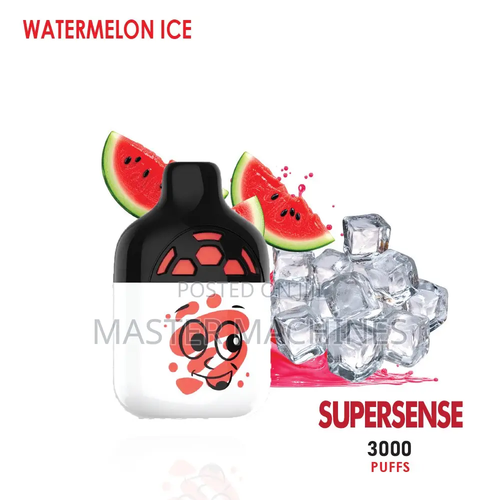 Supersense 3000puffs Vape in Watermelon Ice Flavor