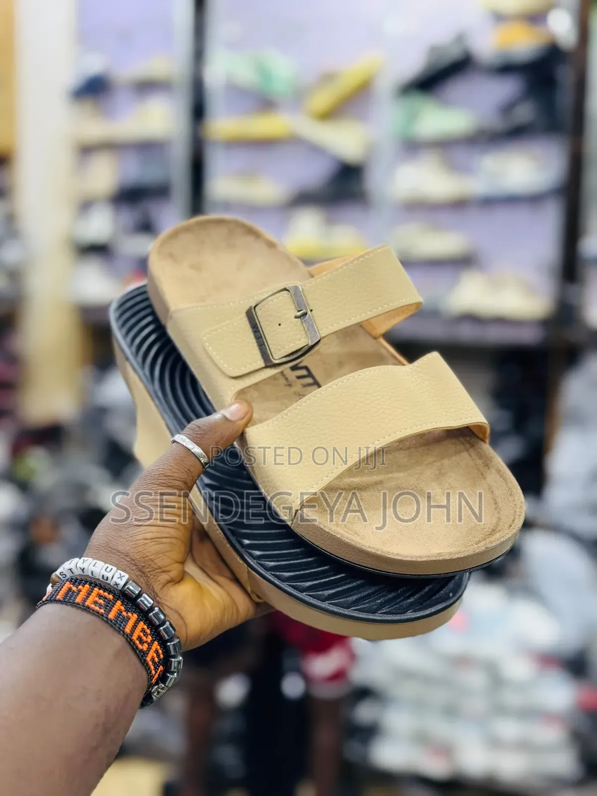 Souble-Strap Comfort Sandals