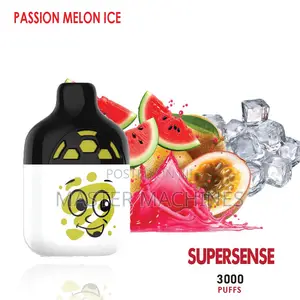 Supersense Vape With 3000puffs in Passion Melon Ice
