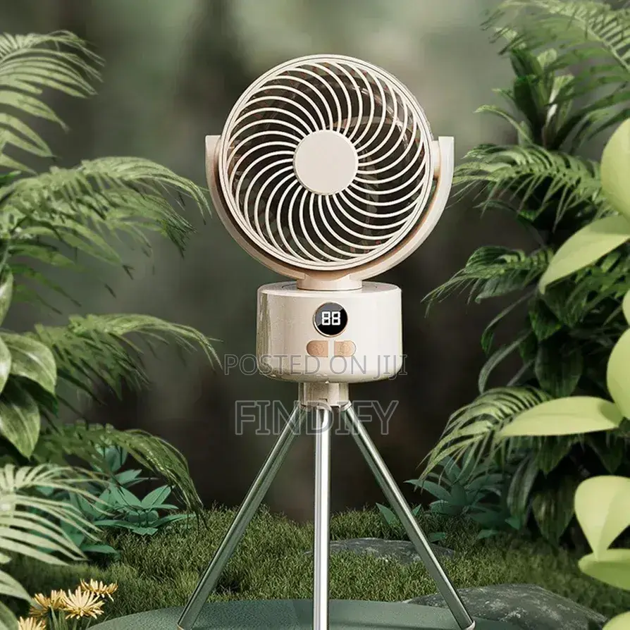 Rechargeable Fans Standing Fan
With Tripod Legs Quiet