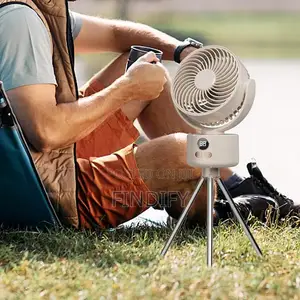 Rechargeable Fans Standing Fan
With Tripod Legs Quiet