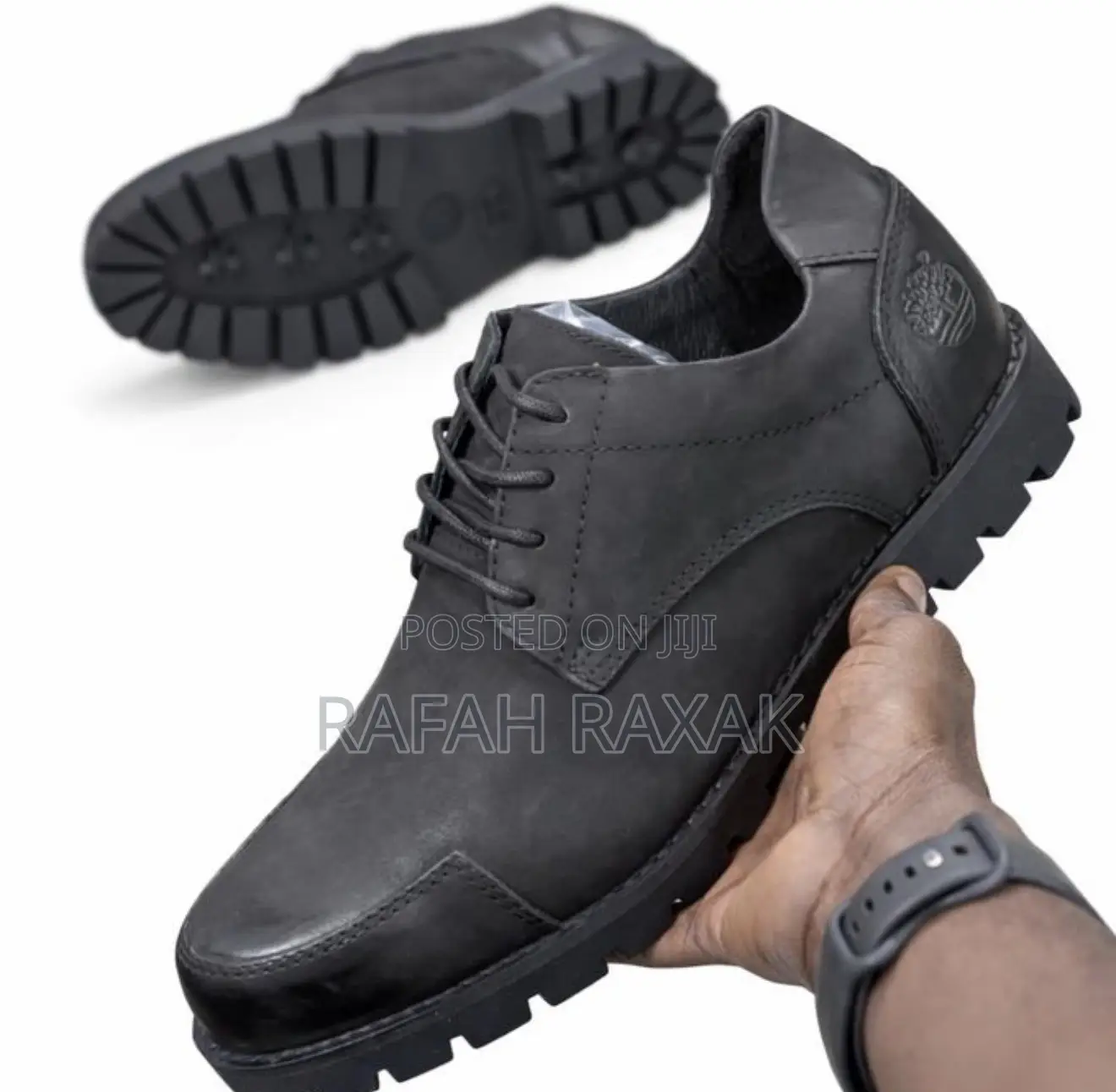 Original Black Pale Low Timberland Casual Leather Shoes
