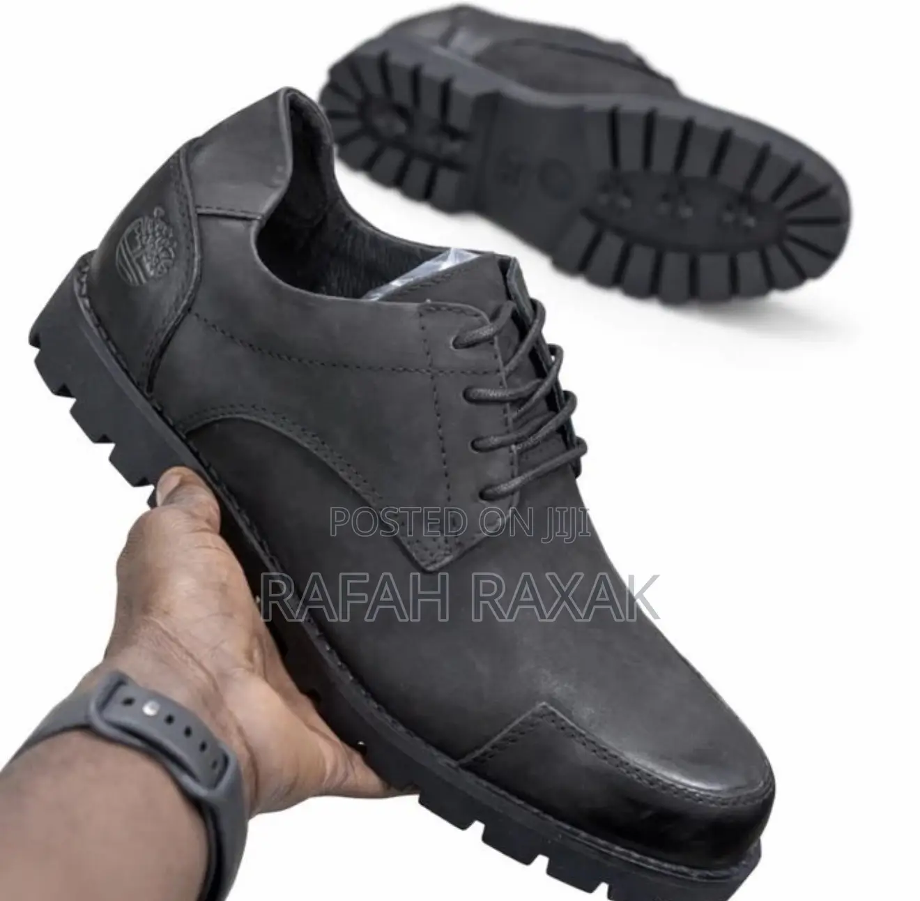 Original Black Pale Low Timberland Casual Leather Shoes