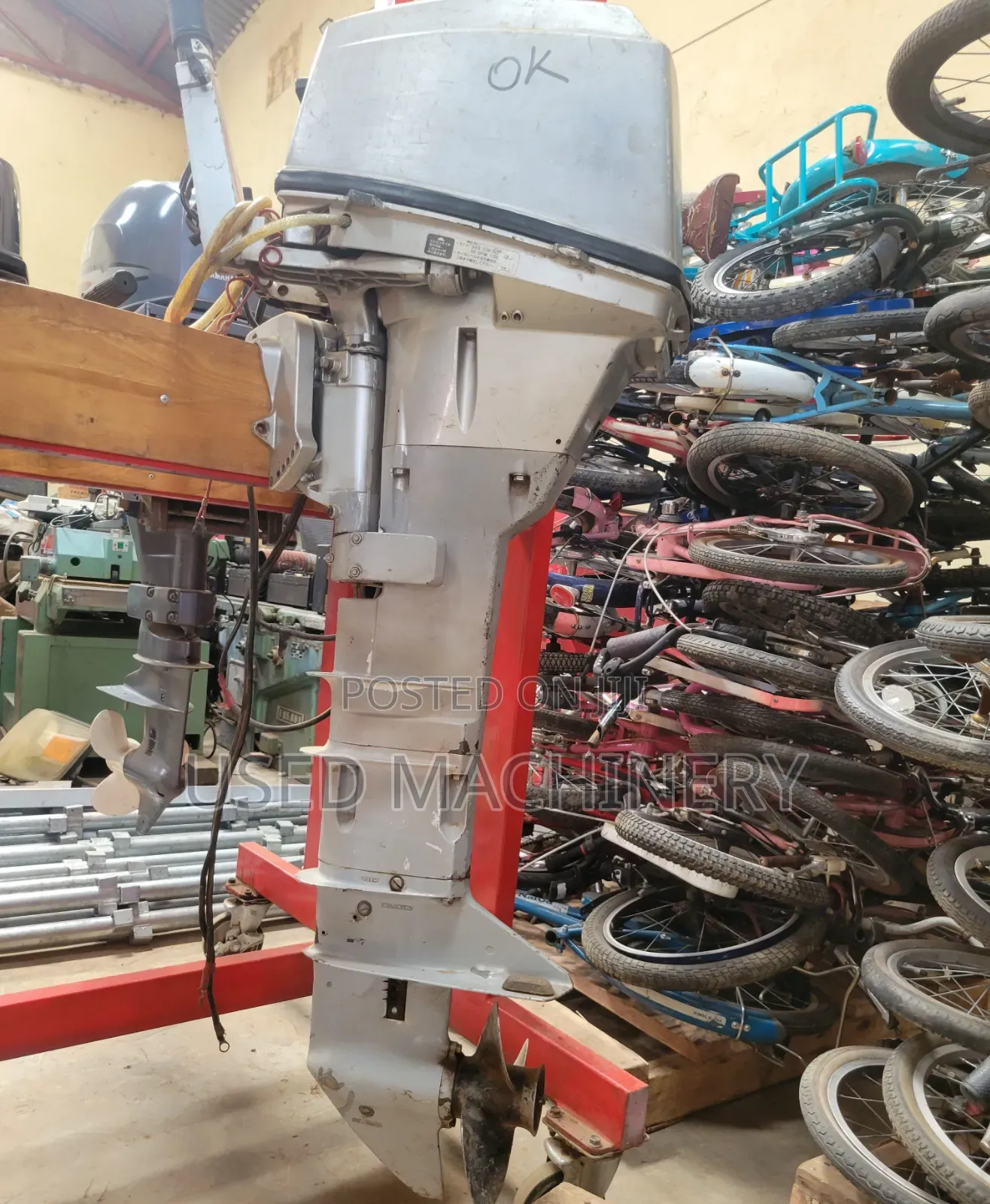 Japan Used Honda 9.9HP Four-Stroke Boat Engine