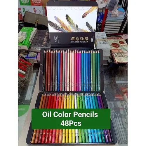 Oil Colour Pencils 48 Pieces
